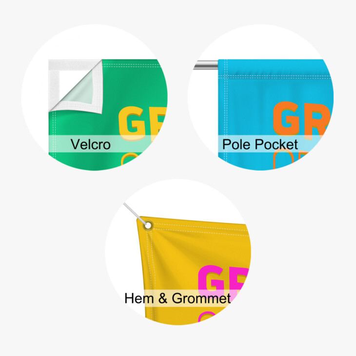 Fabric Banner (9oz. Wrinkle Free) - Image 2