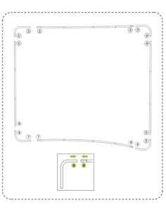 Curved Tension Fabric Display