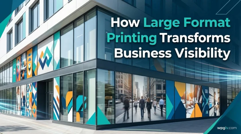 Large Format Printing Transforms Business Visibility